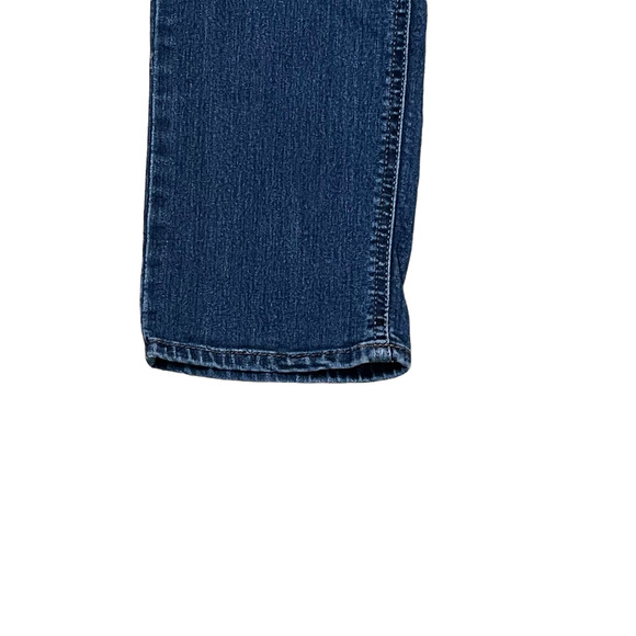 Lee Riders Womens Jeans Size 28X30 Mid-Rise Straight Leg Denim Blue Cotton Blend - Picture 3 of 4